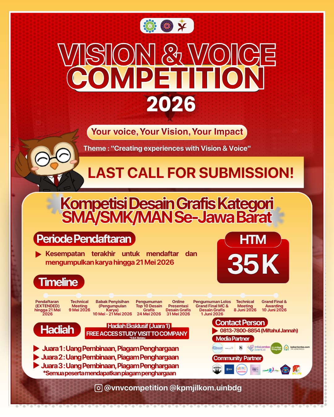 VISION & VOICE COMPETITION 2026